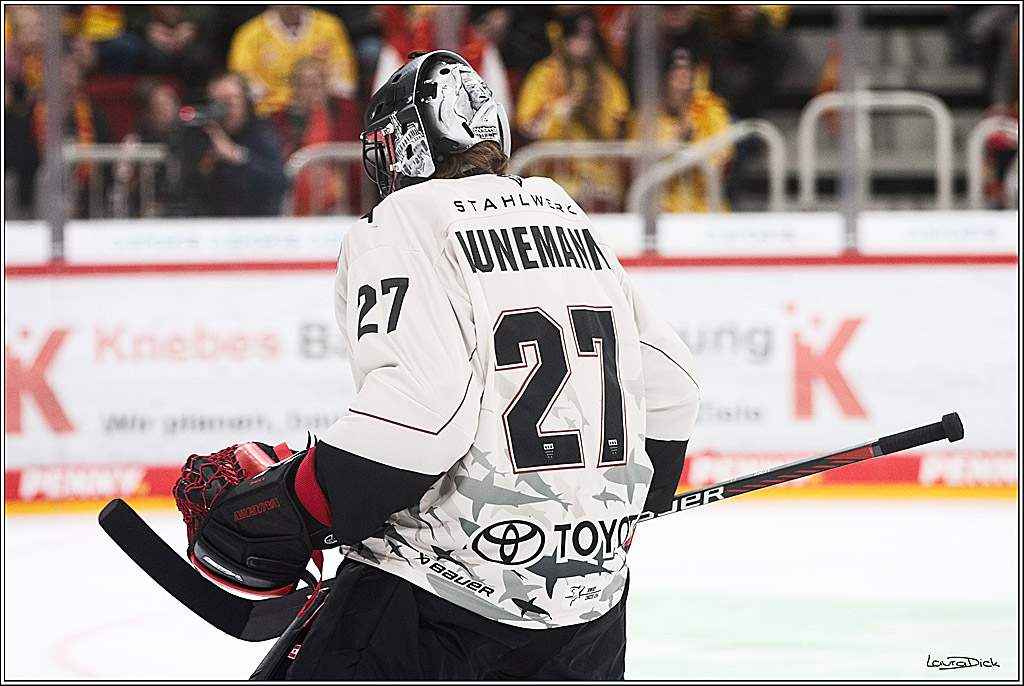 PENNY DEL; Duesseldorfer EG- Koelner Haie; Duesseldorf, 03.12.2023