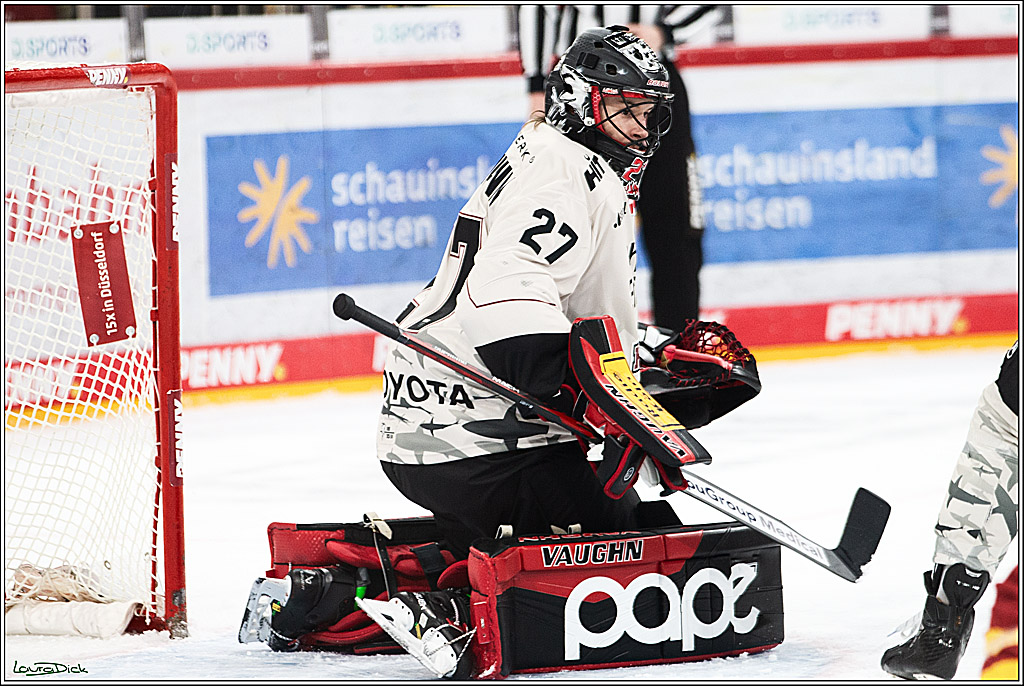 PENNY DEL; Duesseldorfer EG- Koelner Haie; Duesseldorf, 03.12.2023