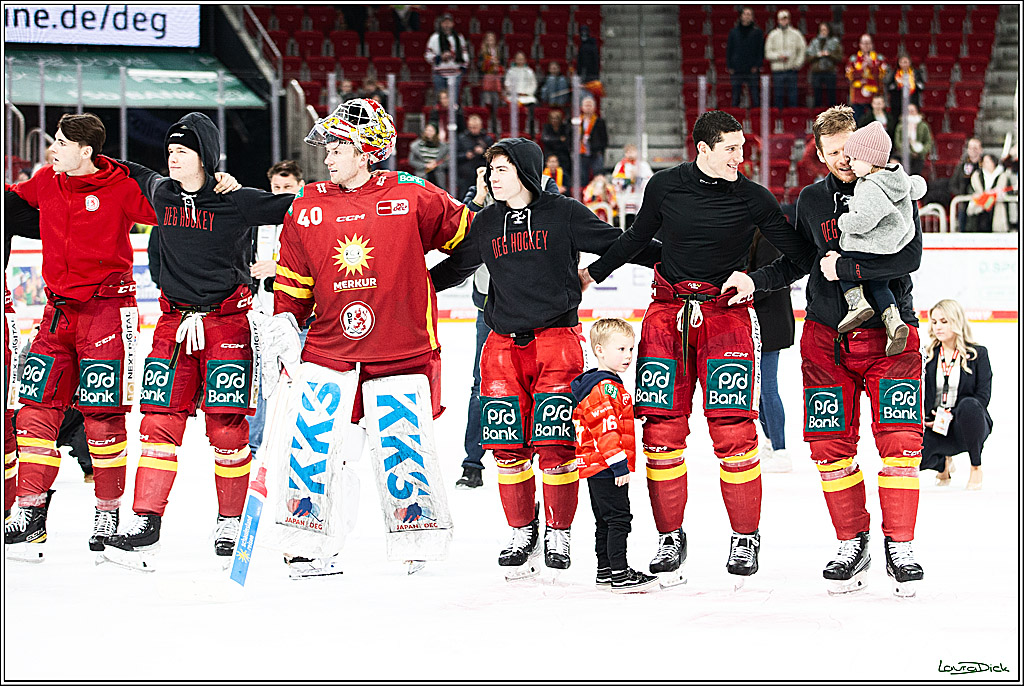 PENNY DEL; Duesseldorfer EG- Koelner Haie; Duesseldorf, 03.12.2023