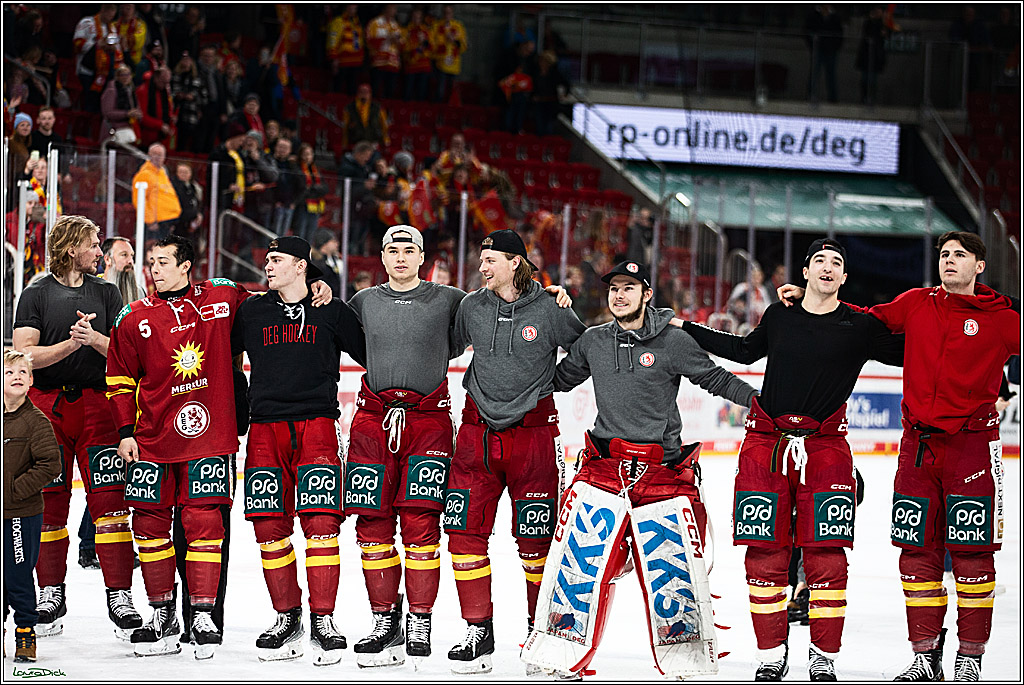 PENNY DEL; Duesseldorfer EG- Koelner Haie; Duesseldorf, 03.12.2023