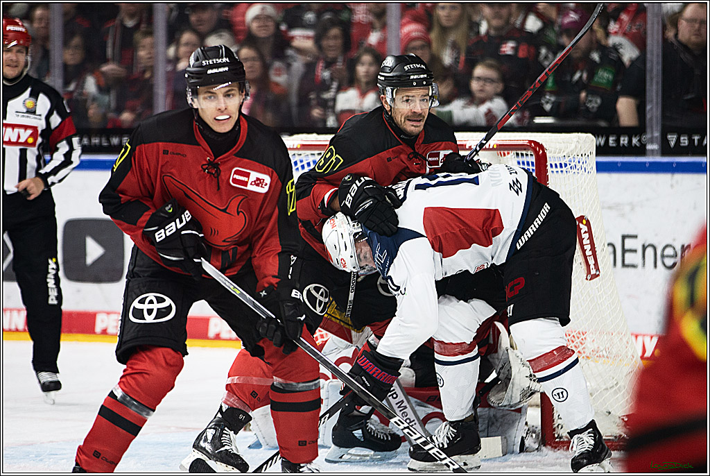 PENNY DEL; Koelner Haie- Nuernberger Ice Tigers; Koeln, 17.12.2023
