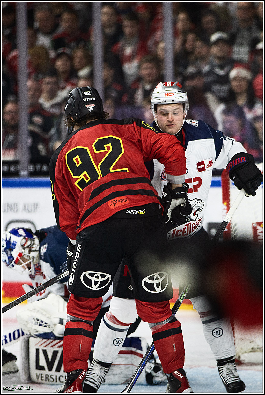 PENNY DEL; Koelner Haie- Nuernberger Ice Tigers; Koeln, 17.12.2023