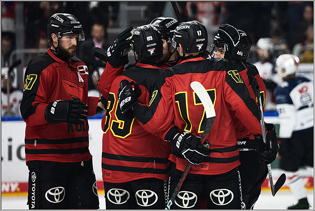 PENNY DEL; Koelner Haie- Nuernberger Ice Tigers; Koeln, 17.12.2023
