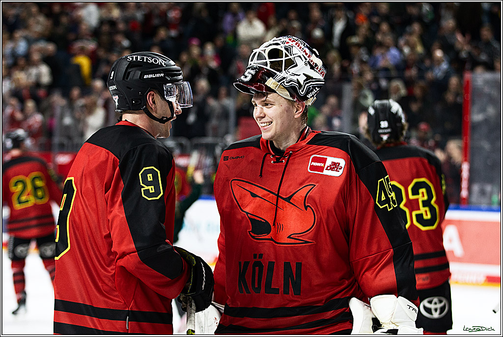 PENNY DEL; Koelner Haie- Nuernberger Ice Tigers; Koeln, 17.12.2023