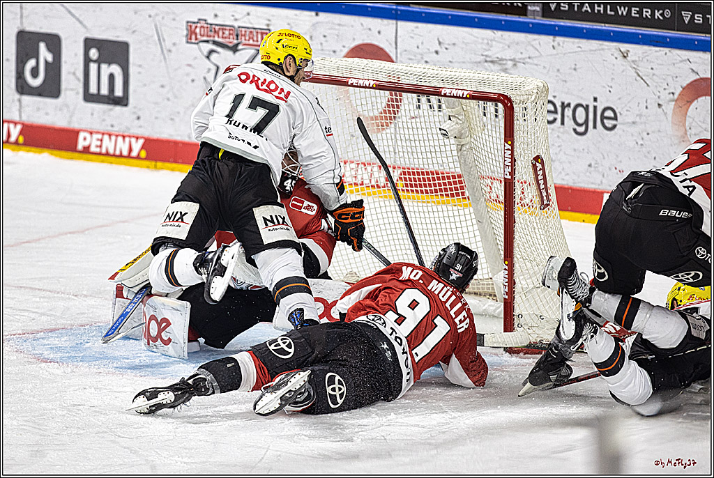PENNY DEL 1. Kölner Haie - Löwen Frankfurt; Köln, 26.12.2023