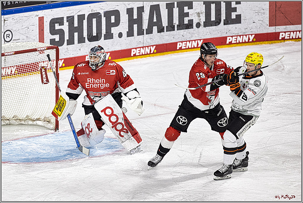PENNY DEL 1. Kölner Haie - Löwen Frankfurt; Köln, 26.12.2023