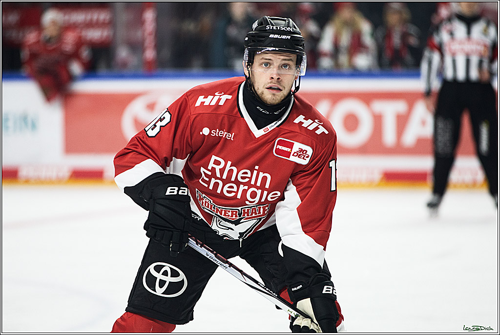 PENNY DEL; Koelner Haie- Loewen Frankfurt; Koeln, 26.12.2023