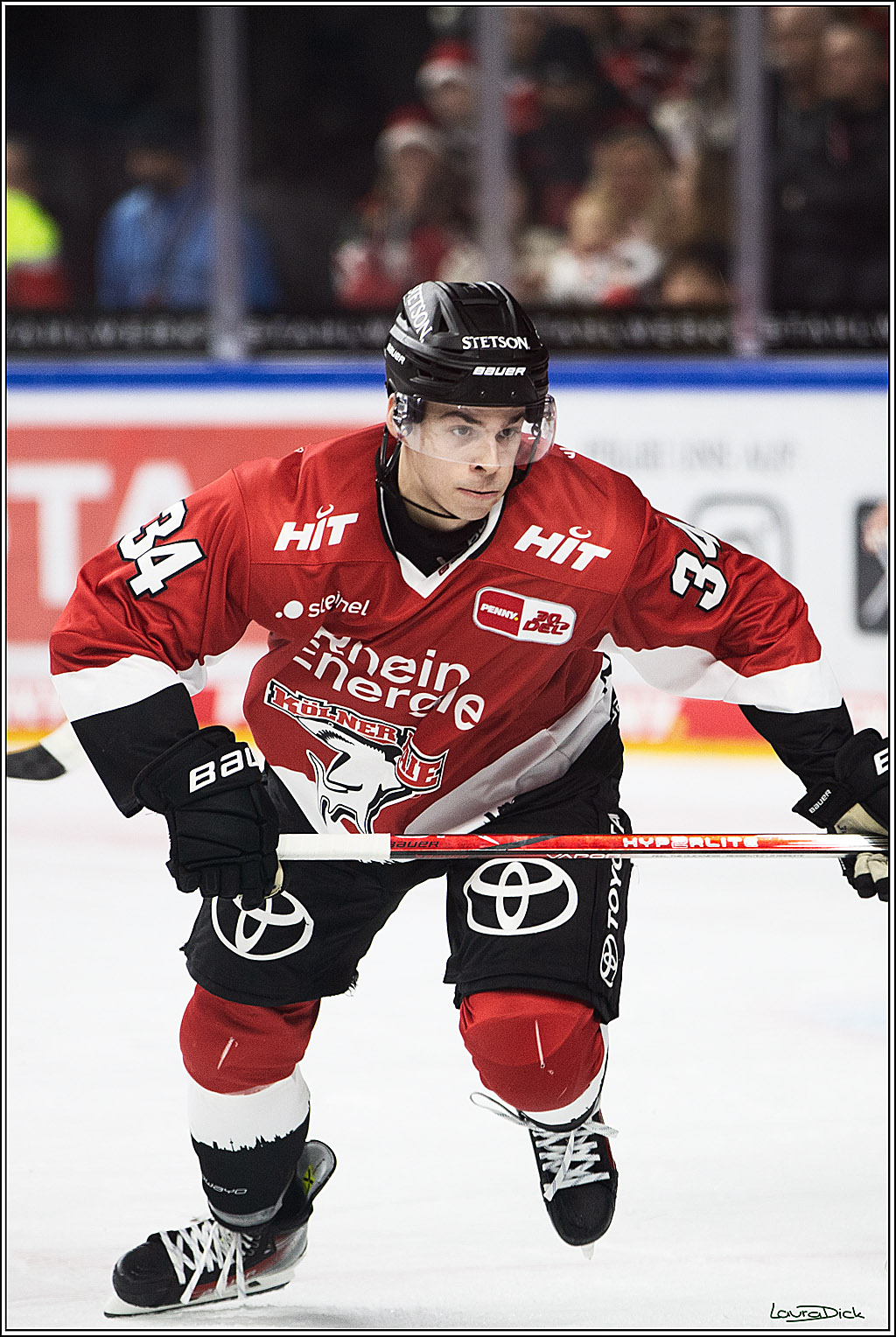 PENNY DEL; Koelner Haie- Loewen Frankfurt; Koeln, 26.12.2023