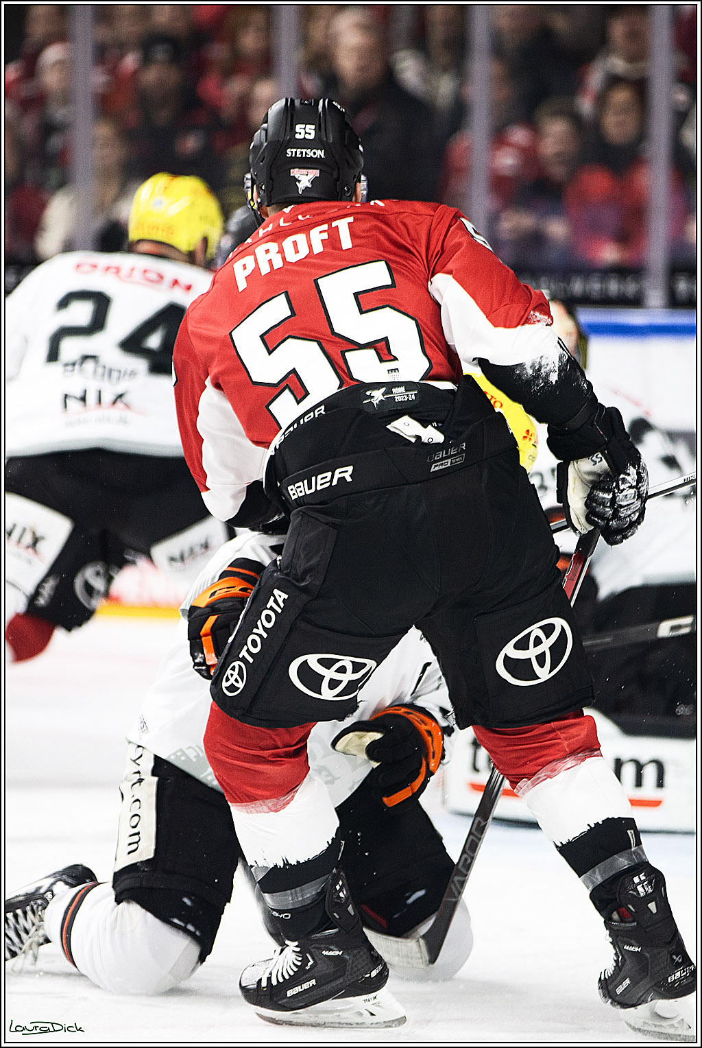 PENNY DEL; Koelner Haie- Loewen Frankfurt; Koeln, 26.12.2023