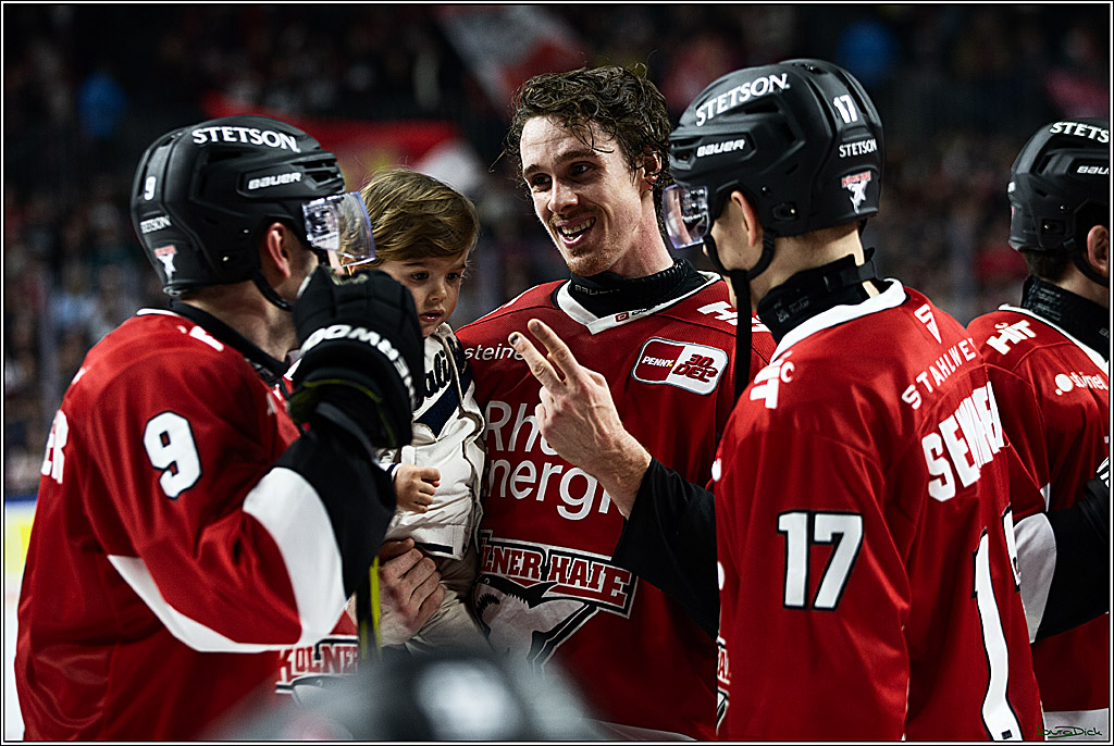 PENNY DEL; Koelner Haie- Loewen Frankfurt; Koeln, 26.12.2023