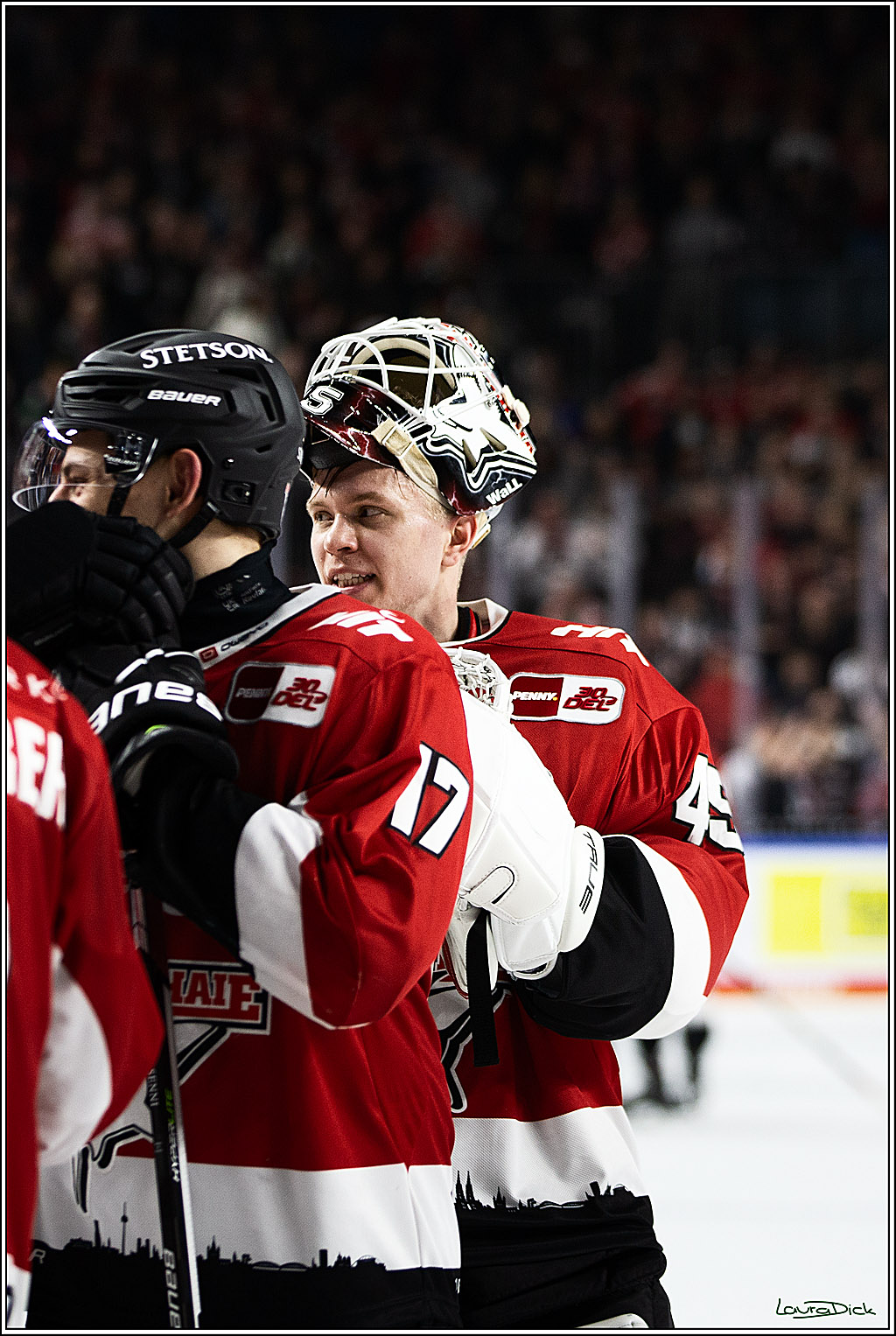 PENNY DEL; Koelner Haie- Duesseldorfer EG; Koeln, 28.12.2023