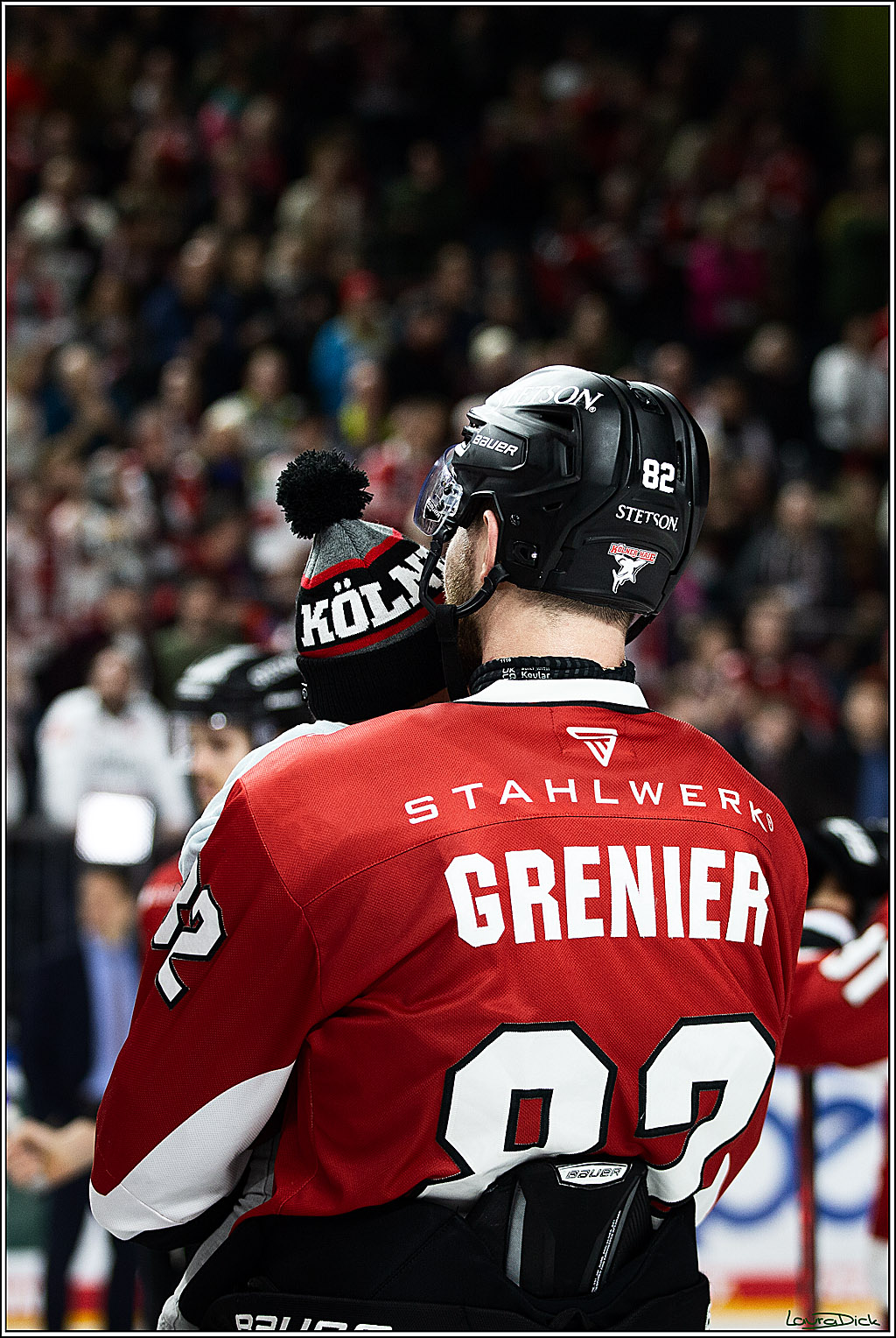 PENNY DEL; Koelner Haie- Duesseldorfer EG; Koeln, 28.12.2023