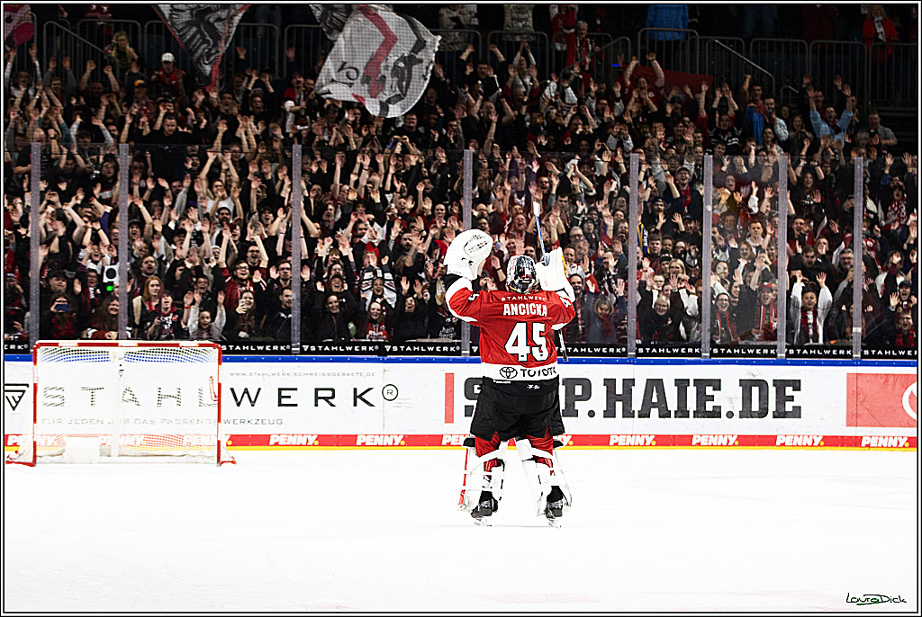 PENNY DEL; Koelner Haie- Duesseldorfer EG; Koeln, 28.12.2023