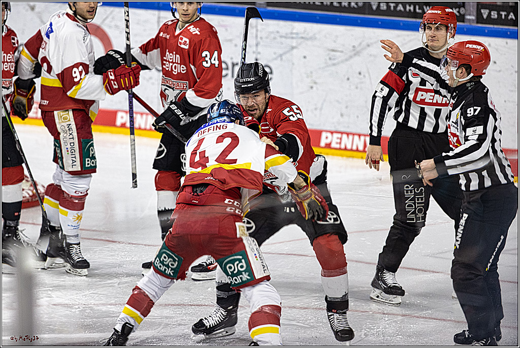 PENNY DEL 1. Kölner Haie -Düsseldorfer EG ; Köln, 28.12.2023