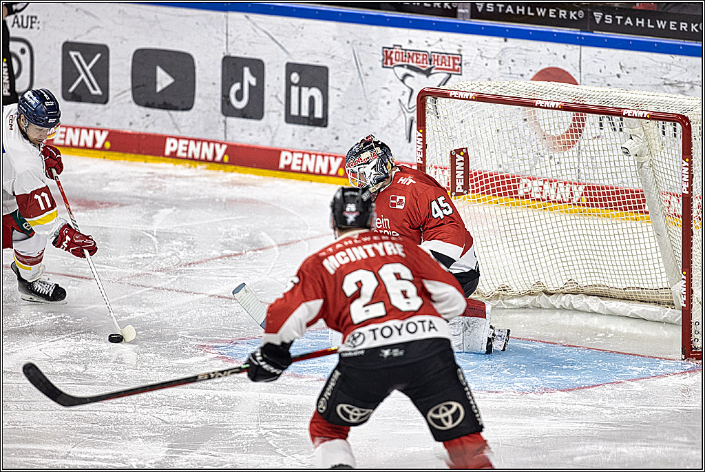 PENNY DEL 1. Kölner Haie -Düsseldorfer EG ; Köln, 28.12.2023