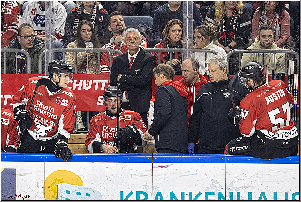 PENNY DEL 1. Kölner Haie -Düsseldorfer EG ; Köln, 28.12.2023