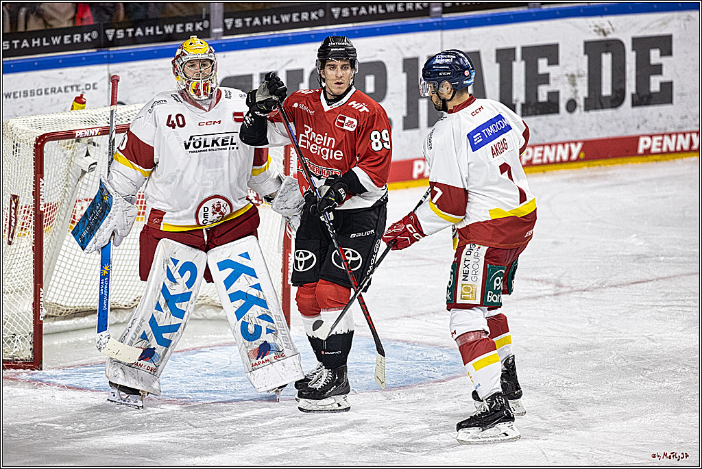 PENNY DEL 1. Kölner Haie -Düsseldorfer EG ; Köln, 28.12.2023