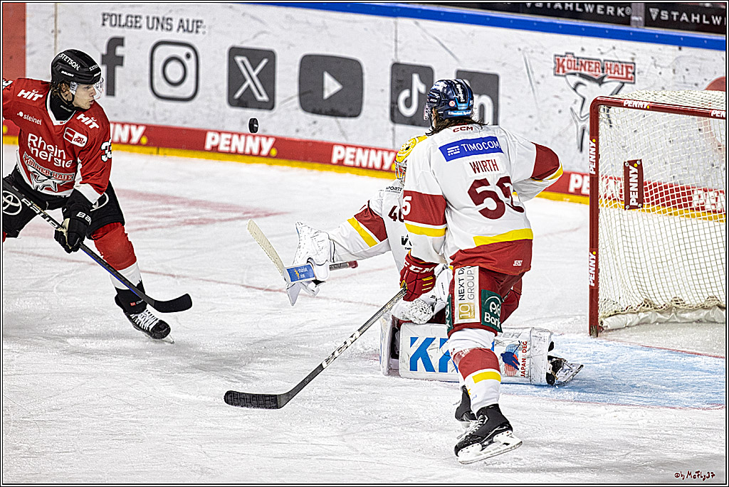 PENNY DEL 1. Kölner Haie -Düsseldorfer EG ; Köln, 28.12.2023