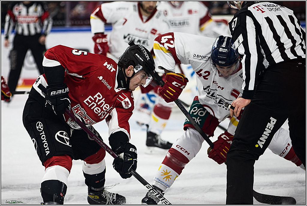 PENNY DEL; Koelner Haie- Duesseldorfer EG; Koeln, 28.12.2023