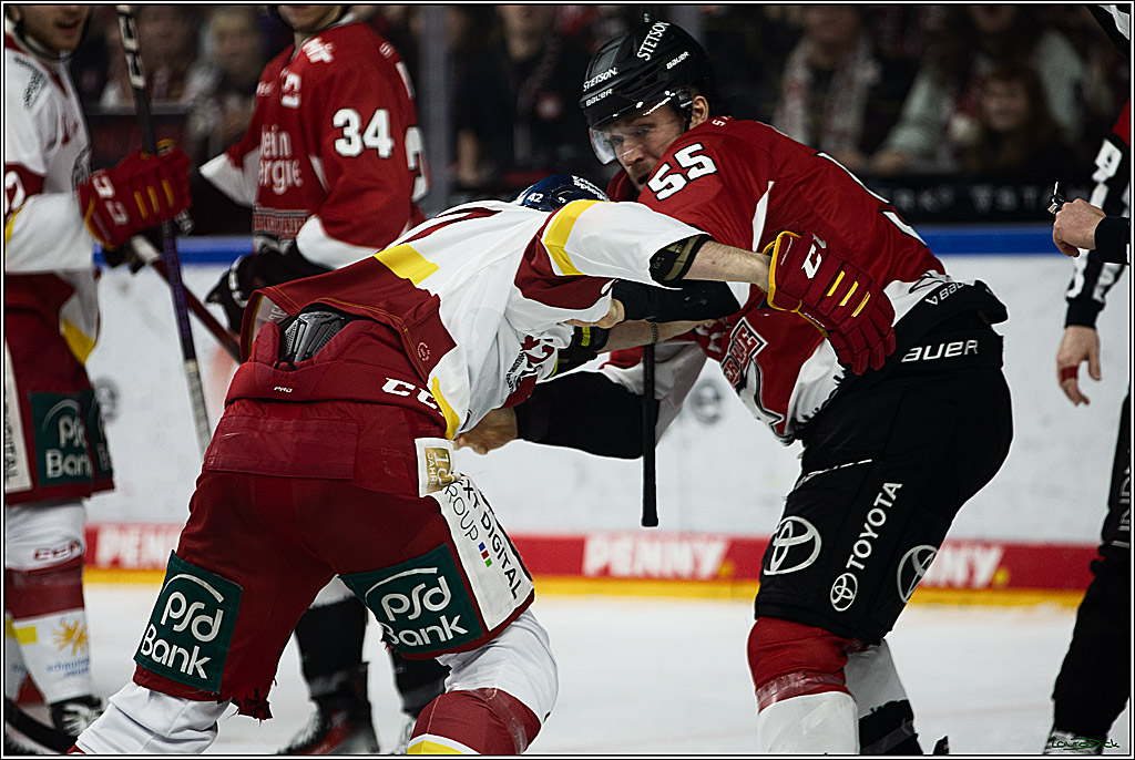 PENNY DEL; Koelner Haie- Duesseldorfer EG; Koeln, 28.12.2023