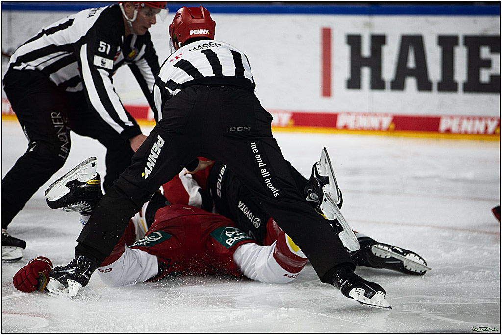 PENNY DEL; Koelner Haie- Duesseldorfer EG; Koeln, 28.12.2023