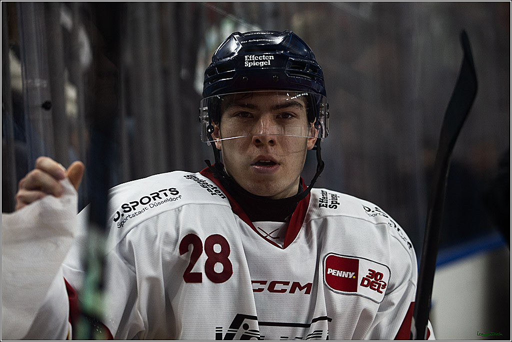 PENNY DEL; Koelner Haie- Duesseldorfer EG; Koeln, 28.12.2023