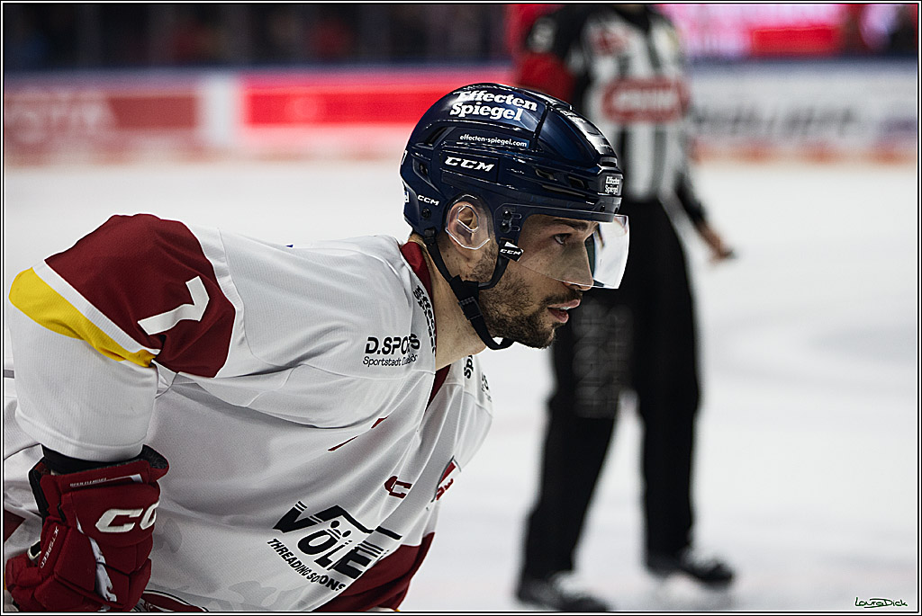PENNY DEL; Koelner Haie- Duesseldorfer EG; Koeln, 28.12.2023