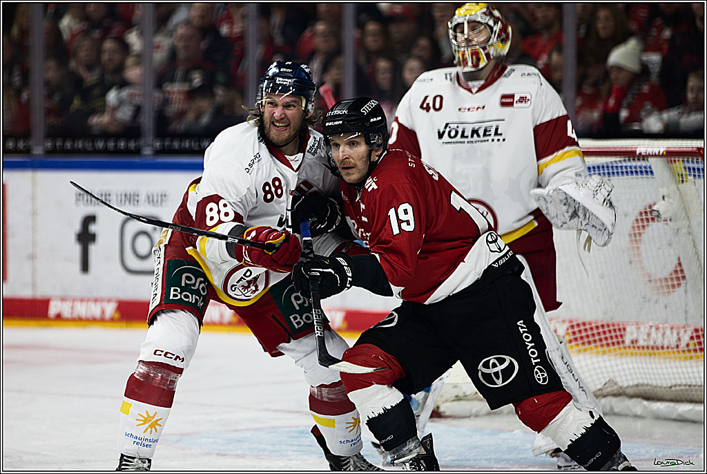 PENNY DEL; Koelner Haie- Duesseldorfer EG; Koeln, 28.12.2023