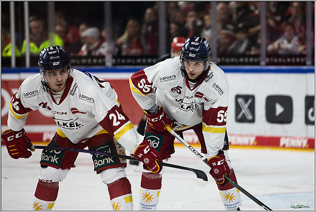 PENNY DEL; Koelner Haie- Duesseldorfer EG; Koeln, 28.12.2023