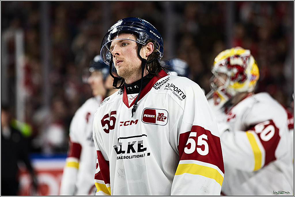 PENNY DEL; Koelner Haie- Duesseldorfer EG; Koeln, 28.12.2023