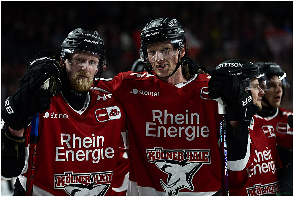 PENNY DEL; Koelner Haie- Duesseldorfer EG; Koeln, 28.12.2023
