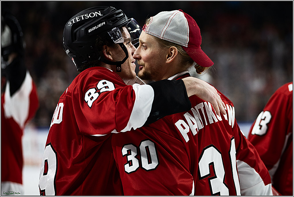 PENNY DEL; Koelner Haie- Duesseldorfer EG; Koeln, 28.12.2023