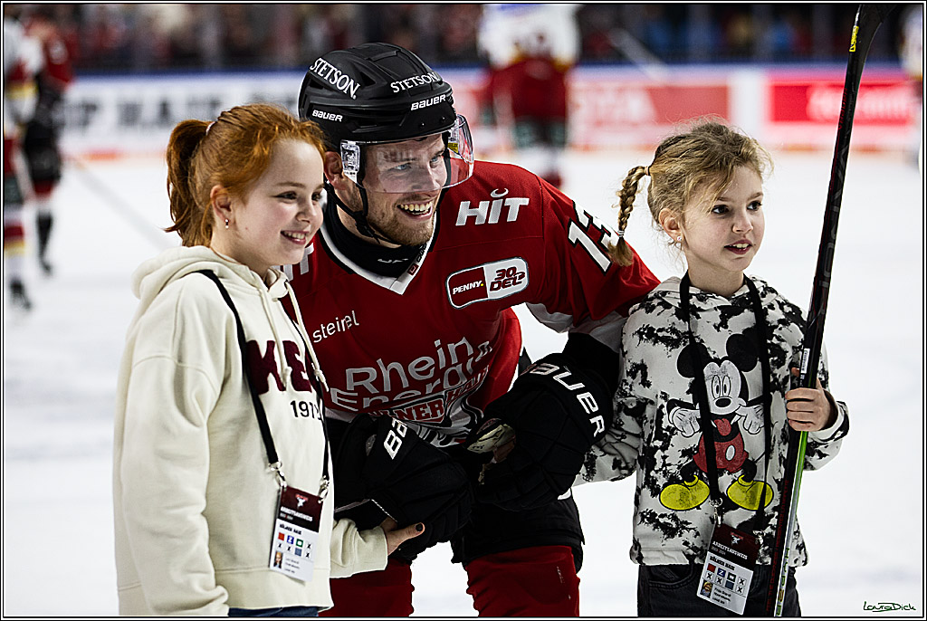 PENNY DEL; Koelner Haie- Duesseldorfer EG; Koeln, 28.12.2023