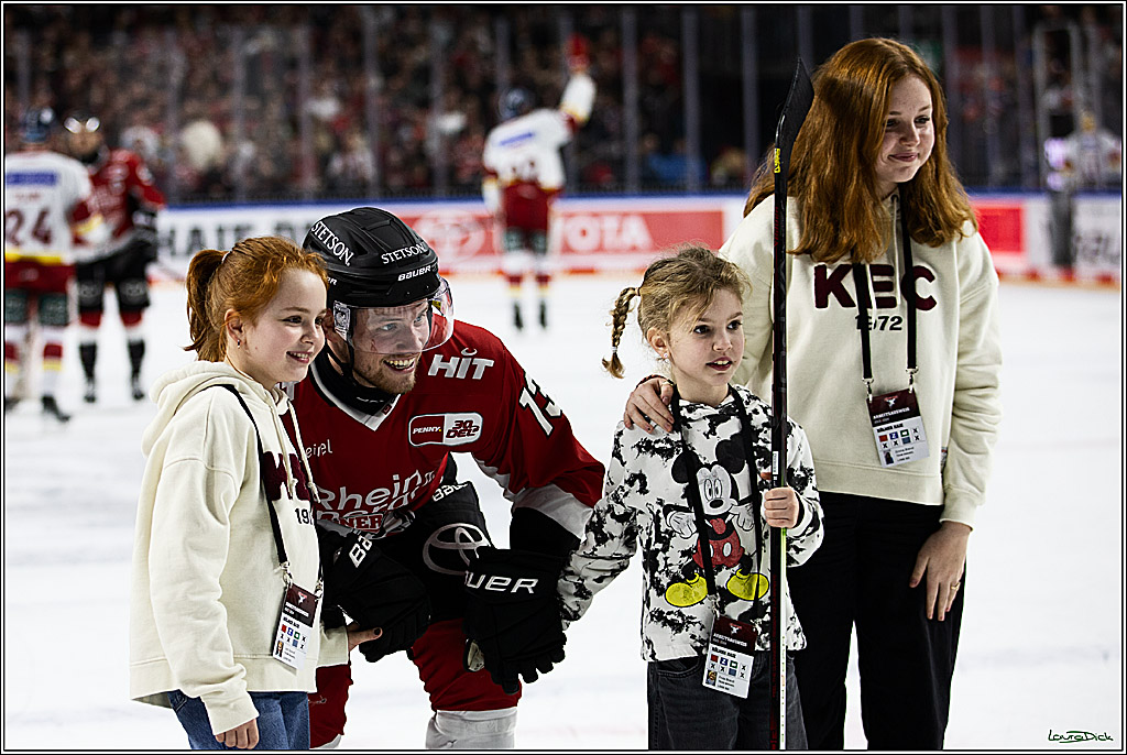 PENNY DEL; Koelner Haie- Duesseldorfer EG; Koeln, 28.12.2023