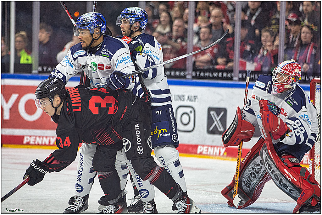 PENNY DEL; Koelner Haie- Iserlohn Roosters; Koeln, 02.01.2024