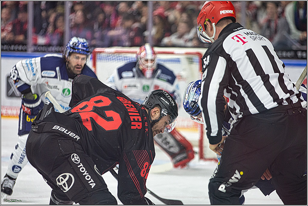 PENNY DEL; Koelner Haie- Iserlohn Roosters; Koeln, 02.01.2024