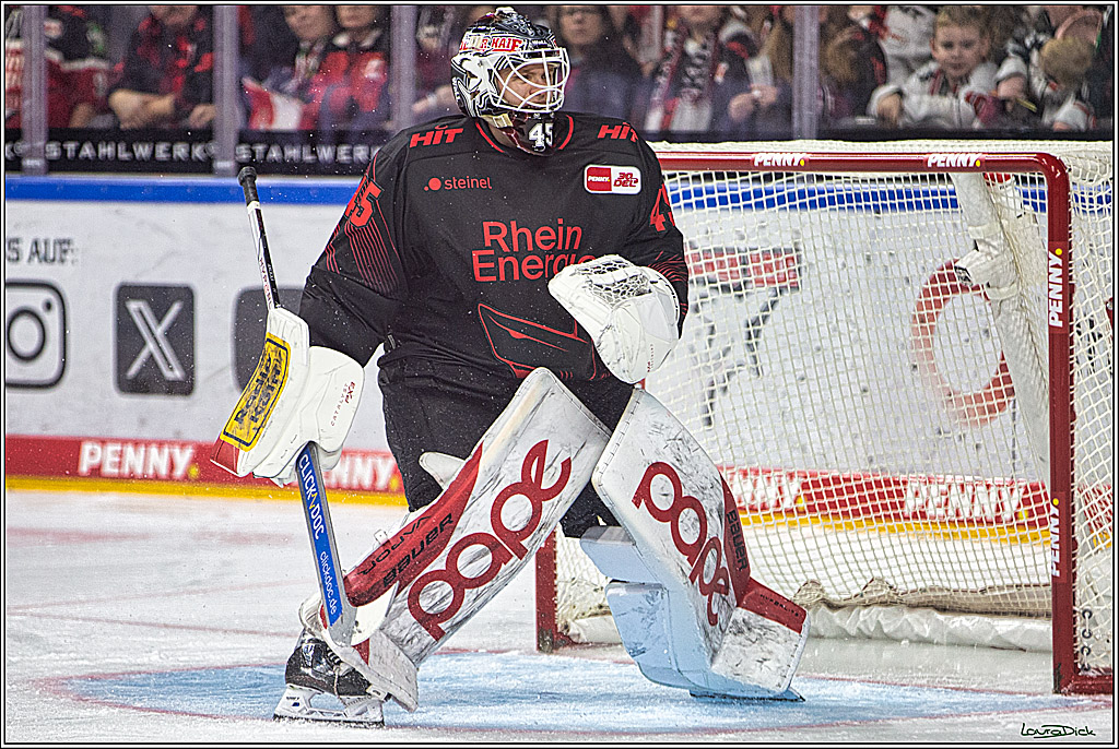 PENNY DEL; Koelner Haie- Iserlohn Roosters; Koeln, 02.01.2024