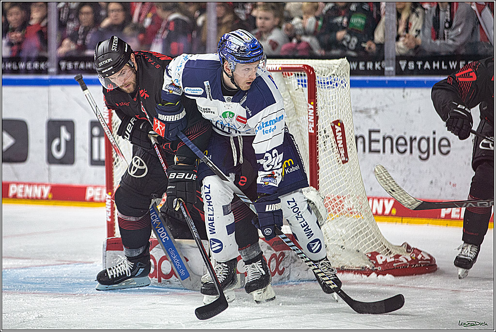 PENNY DEL; Koelner Haie- Iserlohn Roosters; Koeln, 02.01.2024