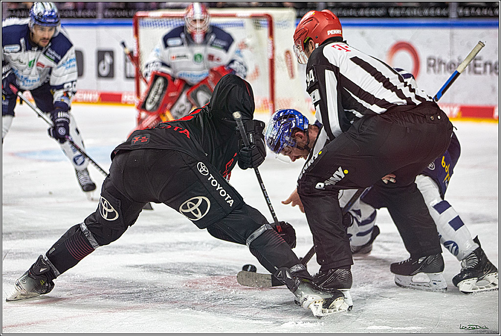 PENNY DEL; Koelner Haie- Iserlohn Roosters; Koeln, 02.01.2024