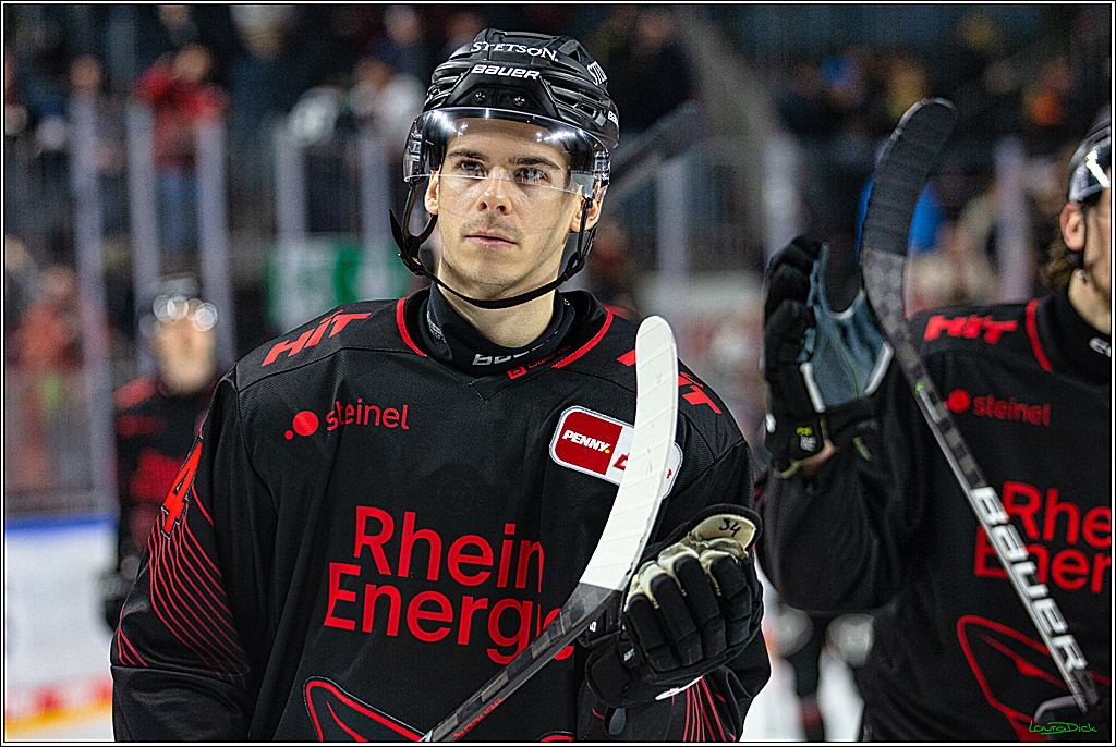 PENNY DEL; Koelner Haie- Iserlohn Roosters; Koeln, 02.01.2024