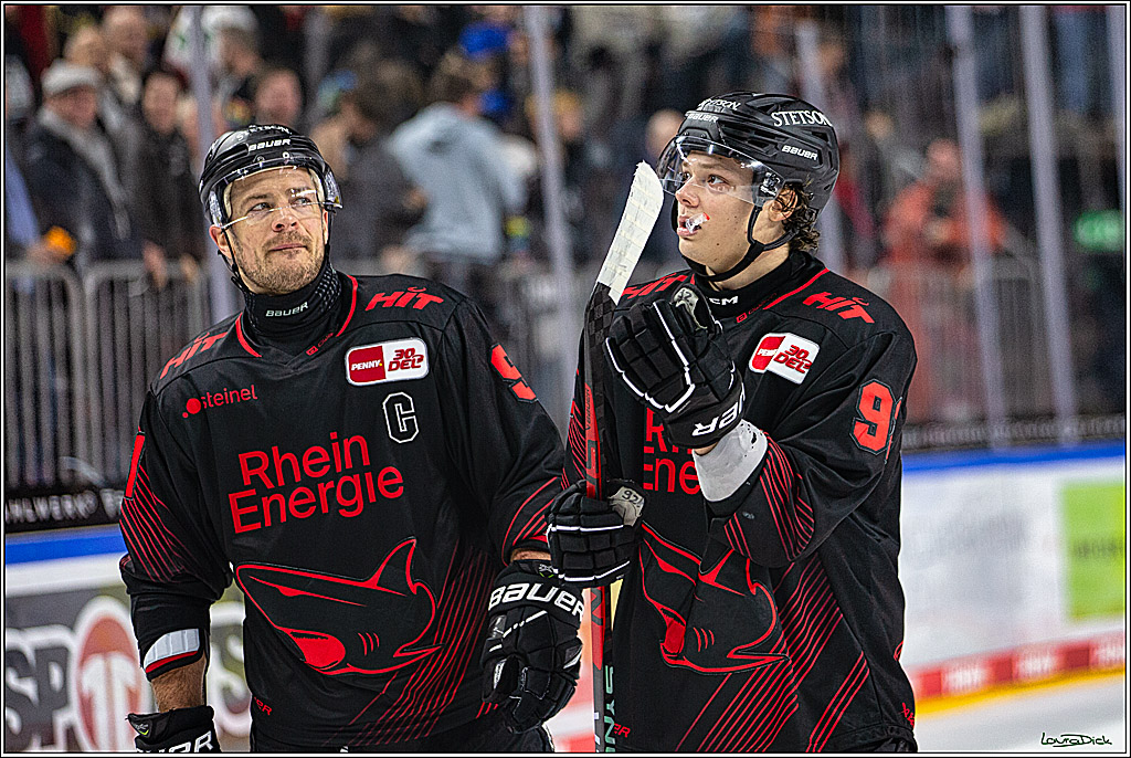 PENNY DEL; Koelner Haie- Iserlohn Roosters; Koeln, 02.01.2024
