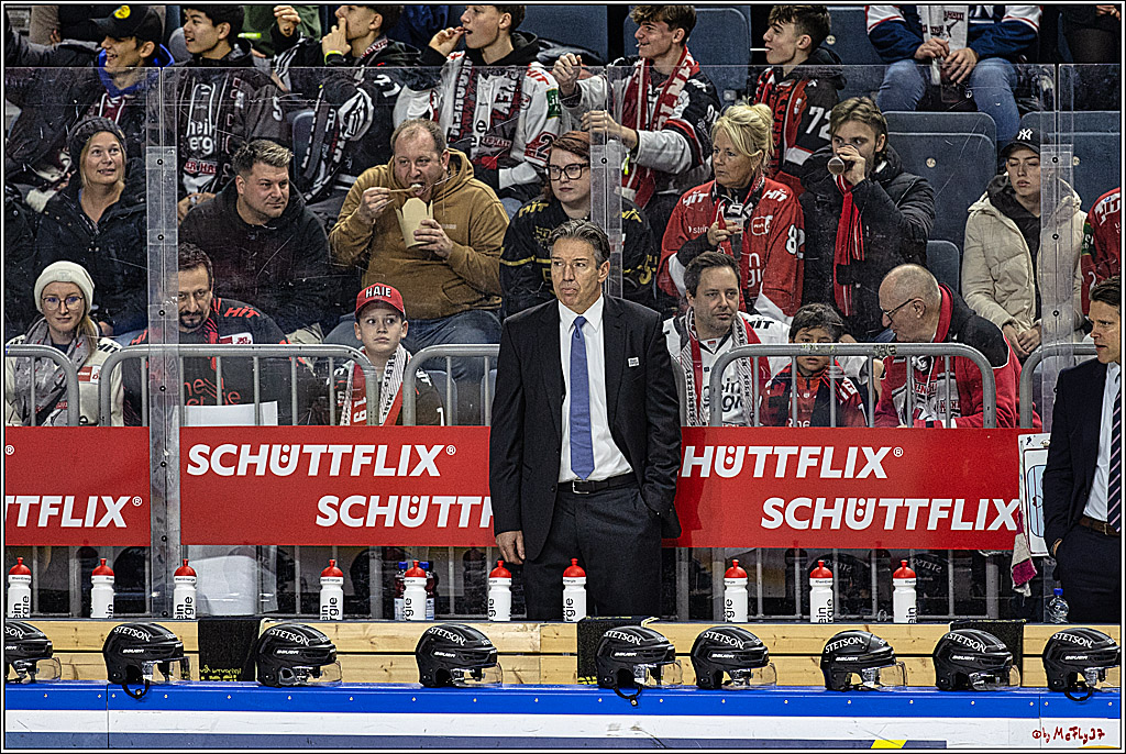 PENNY DEL 1: Kölner Haie -Iserlohn Roosters; Köln, 02.01.2024