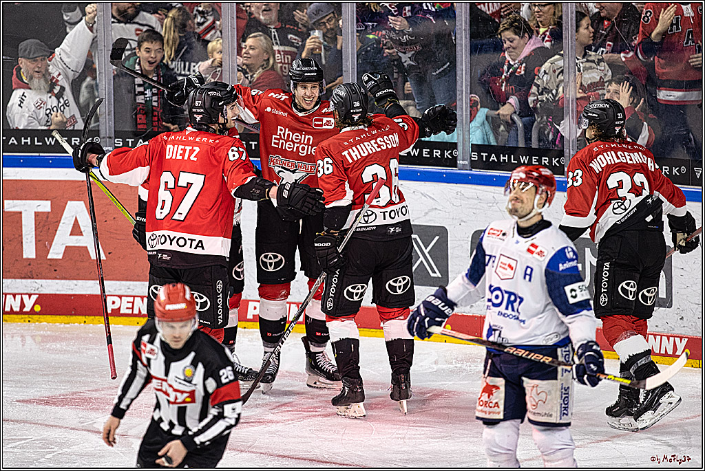 PENNY DEL 1; Kölner Haie - Schwenninger Wild Wings; Köln, 14.01.2024