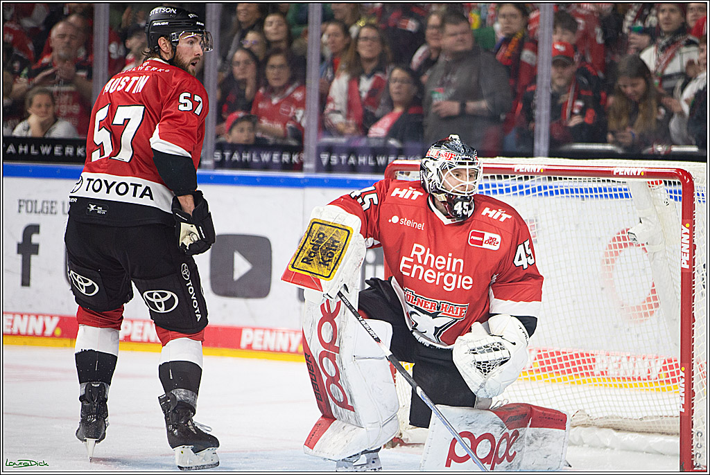 PENNY DEL; Koelner Haie- Fischtown Pinguins Bremerhaven; Koeln, 30.01.2024