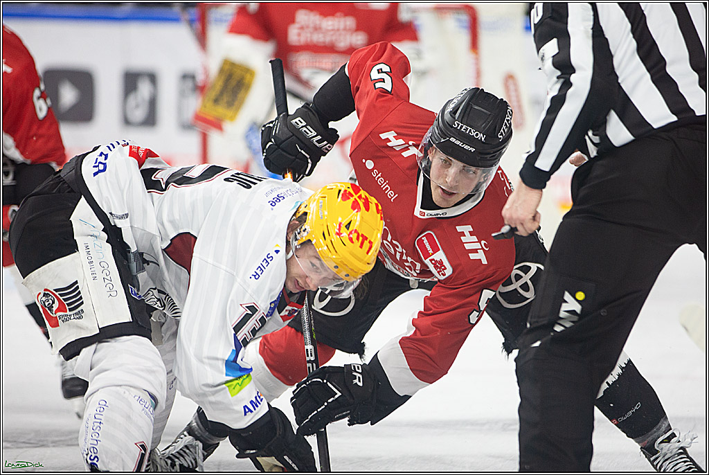 PENNY DEL; Koelner Haie- Fischtown Pinguins Bremerhaven; Koeln, 30.01.2024