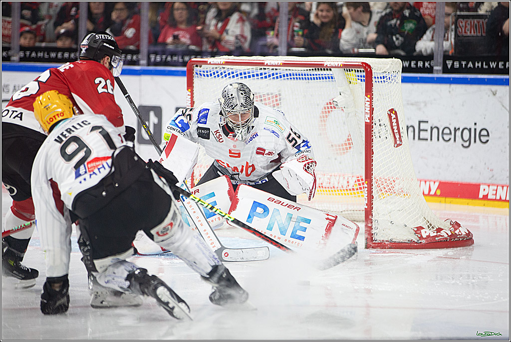 PENNY DEL; Koelner Haie- Fischtown Pinguins Bremerhaven; Koeln, 30.01.2024