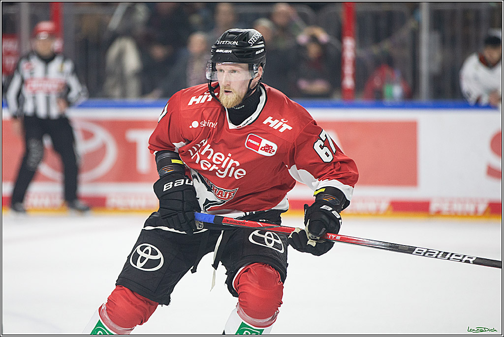 PENNY DEL; Koelner Haie-Loewen Frankfurt; Koeln, 16.02.2024