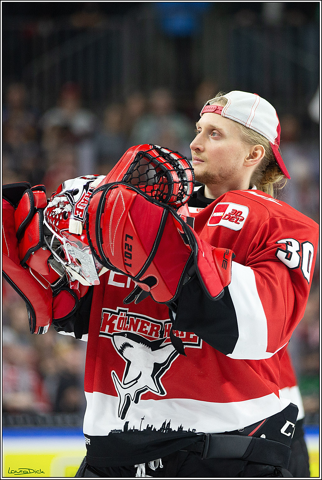 PENNY DEL; Koelner Haie-Loewen Frankfurt; Koeln, 16.02.2024