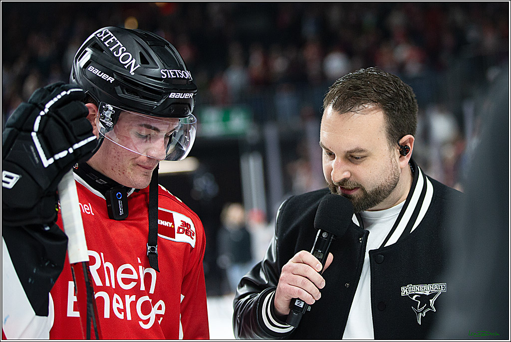 PENNY DEL; Koelner Haie-Loewen Frankfurt; Koeln, 16.02.2024