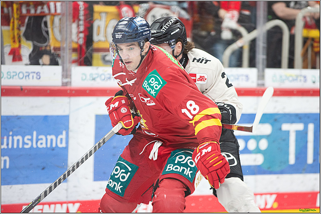 PENNY DEL; Duesseldorfer EG- Koelner Haie; Duesseldorf, 25.02.2024
